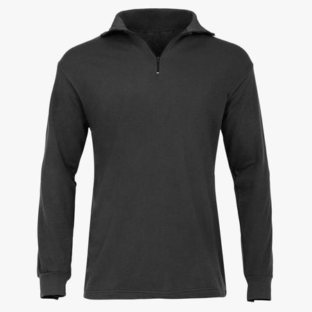 Military Norgie Norwegian Shirt Style Mid Layer Thermal Zip Neck Top