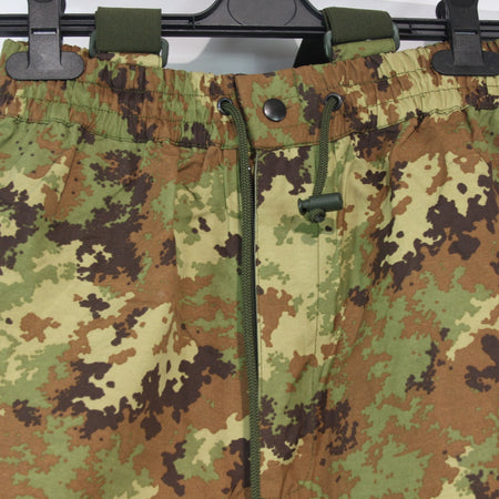 Genuine Surplus Italian Army Vegecamo Waterproof Breathable OverTrousers (3854)