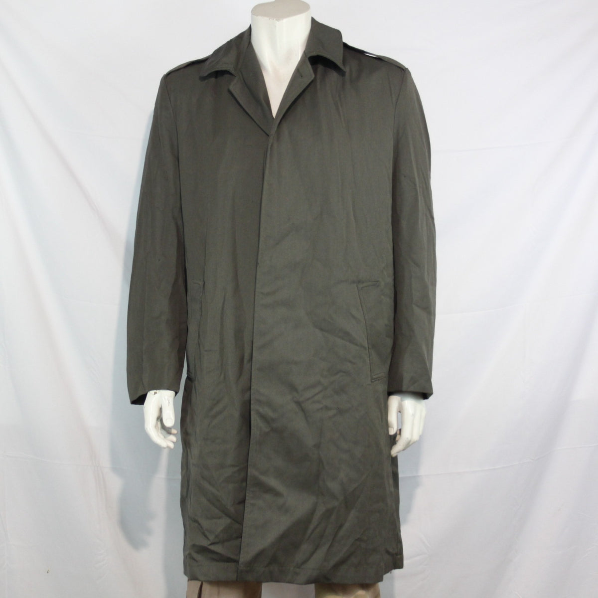 Genuine Surplus British Royal Marines Raincoat Grey Khaki 40-42" (3337)