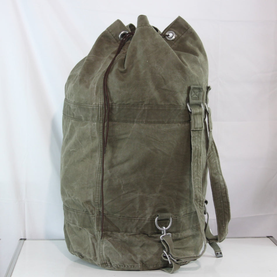 Vintage German Army Kit Bag Sea Sack Canvas Bag Genuine Surplus (4329)
