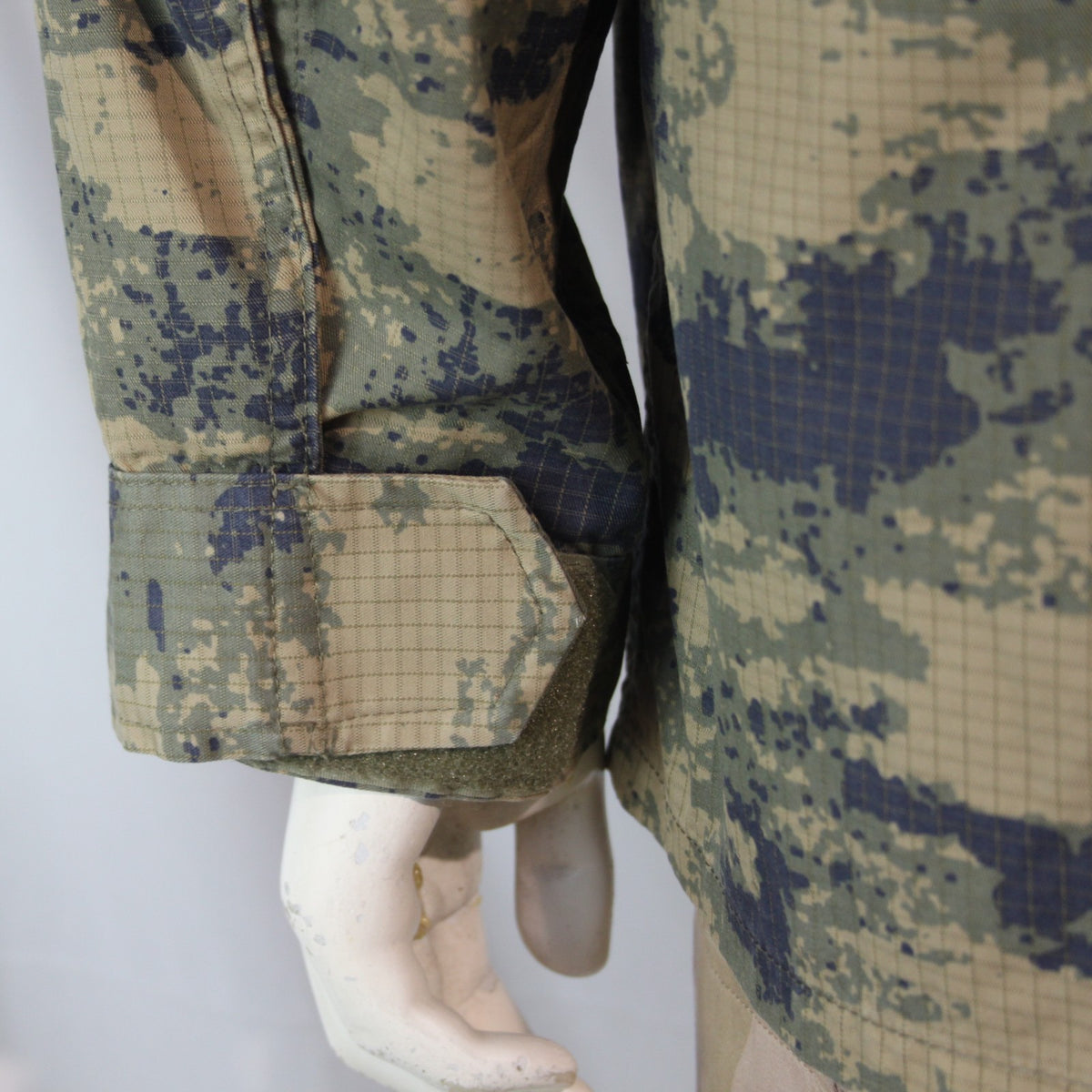 Turkish Airforce Lined Camouflage Heavyweight Shirt Genuine Surplus (4147)