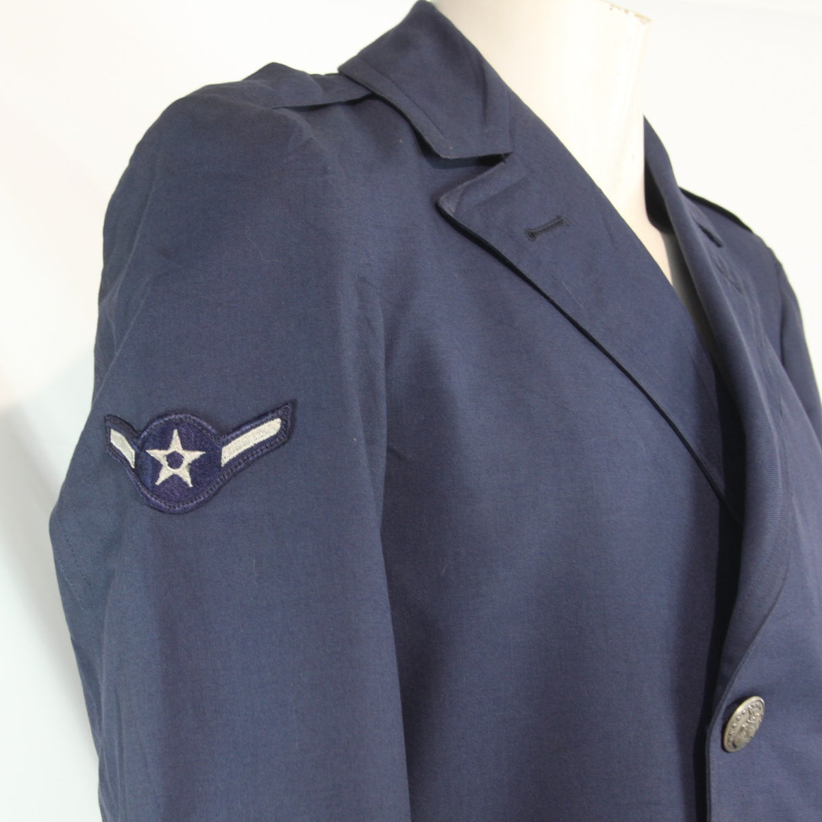 Genuine Surplus USAF Airmans Overcoat Airforce Blue 36-38"  (3798)
