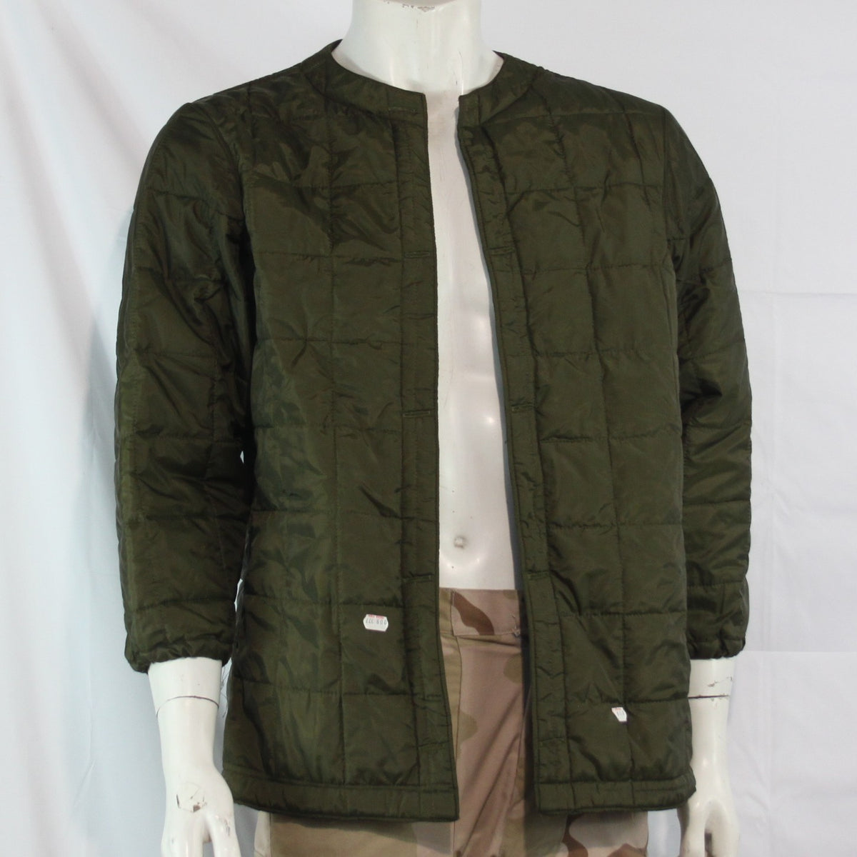 Genuine Surplus Italian Army Quilted Jacket Parka Liner Thermal Winter (3704)