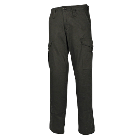 Mens OG Heavyweight Combat Trousers Workwear Black olive green 100% Cotton