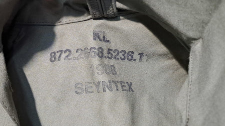 Genuine Surplus Vintage Dutch / Belgian Rain Cape Cloak Jacket Asymmetric (3055)