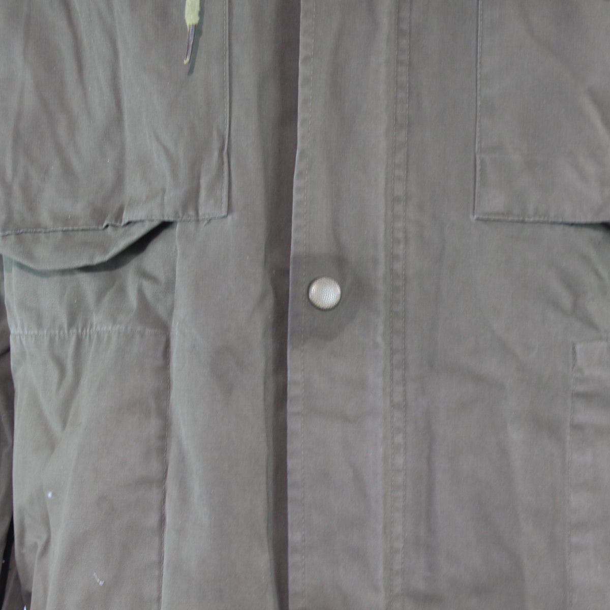 Vintage German Army Windproof Parka Genuine Surplus Water Resistant Olive (3621