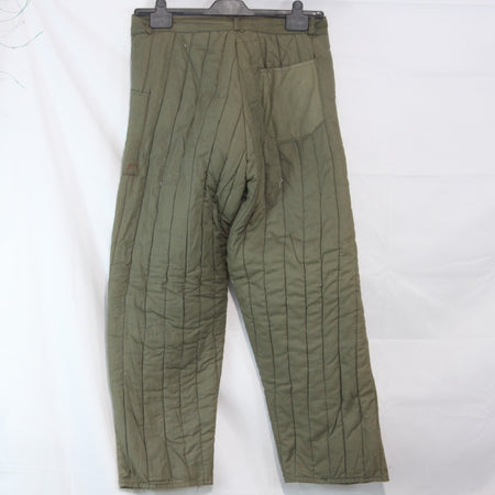 Vintage USSR Padded Winter Thermal Trousers Genuine Surplus 30-32" Waist (3848)