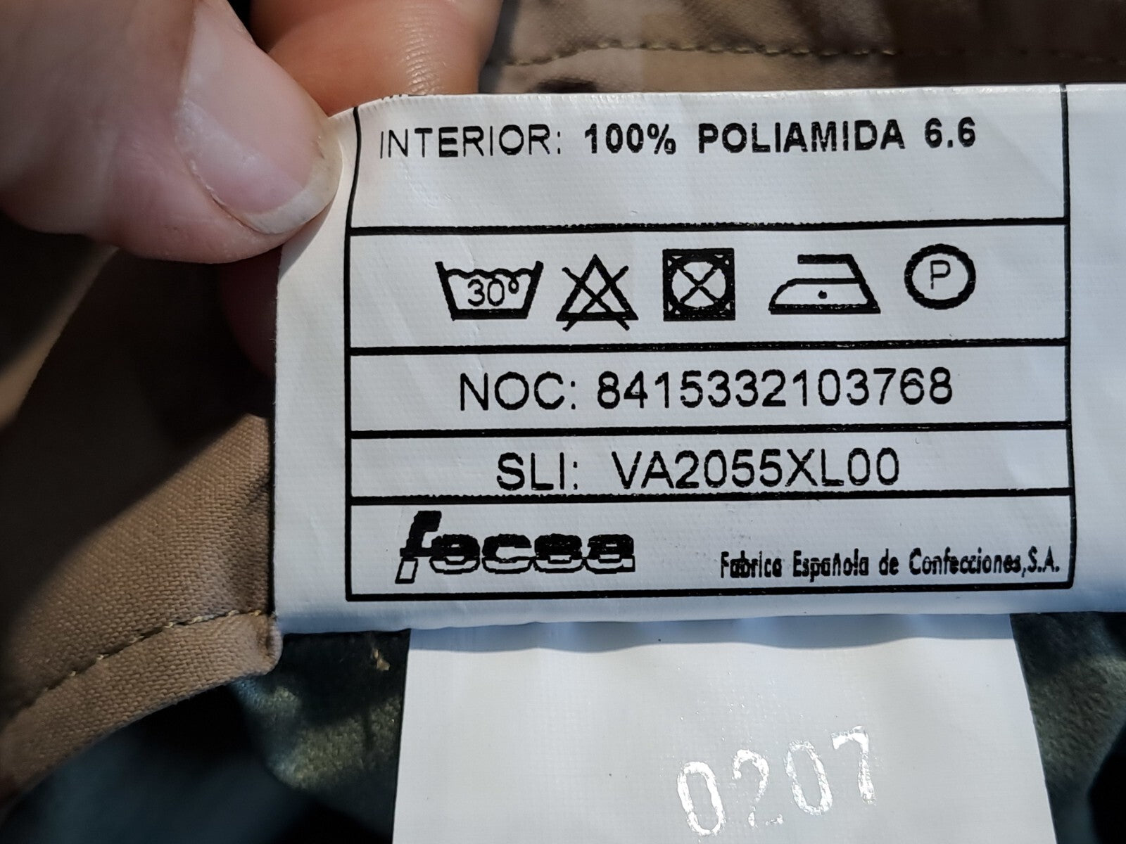 New Genuine Surplus Spanish Military Waterproof Over Trousers Desert (2538)