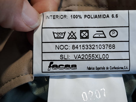 New Genuine Surplus Spanish Military Waterproof Over Trousers Desert (2538)