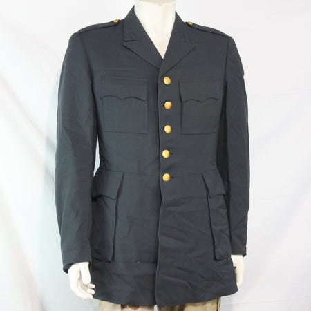Genuine Surplus Swedish Army Dress Uniform Jacket Navy 38-40" Chest (3570)