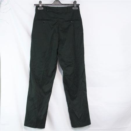 Genuine Surplus Canadian Military Army Trousers Bottle Green Dark  28" W (3683)