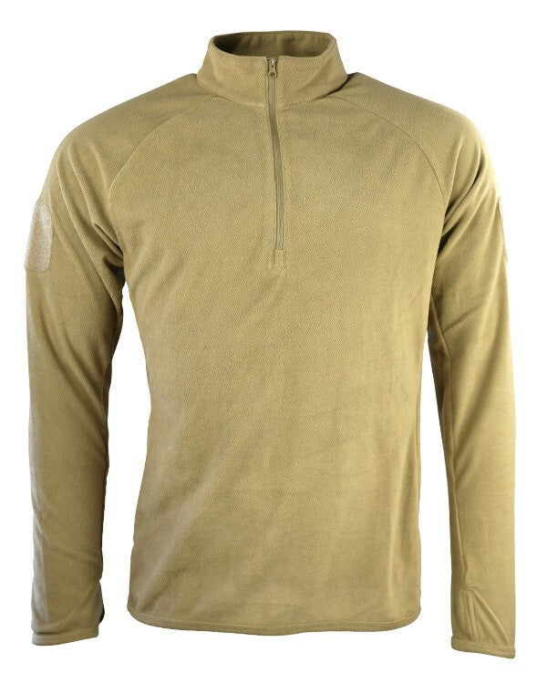 Kombat Alpha Mid-Layer Fleece Top Jumper Sweater Tactical Military