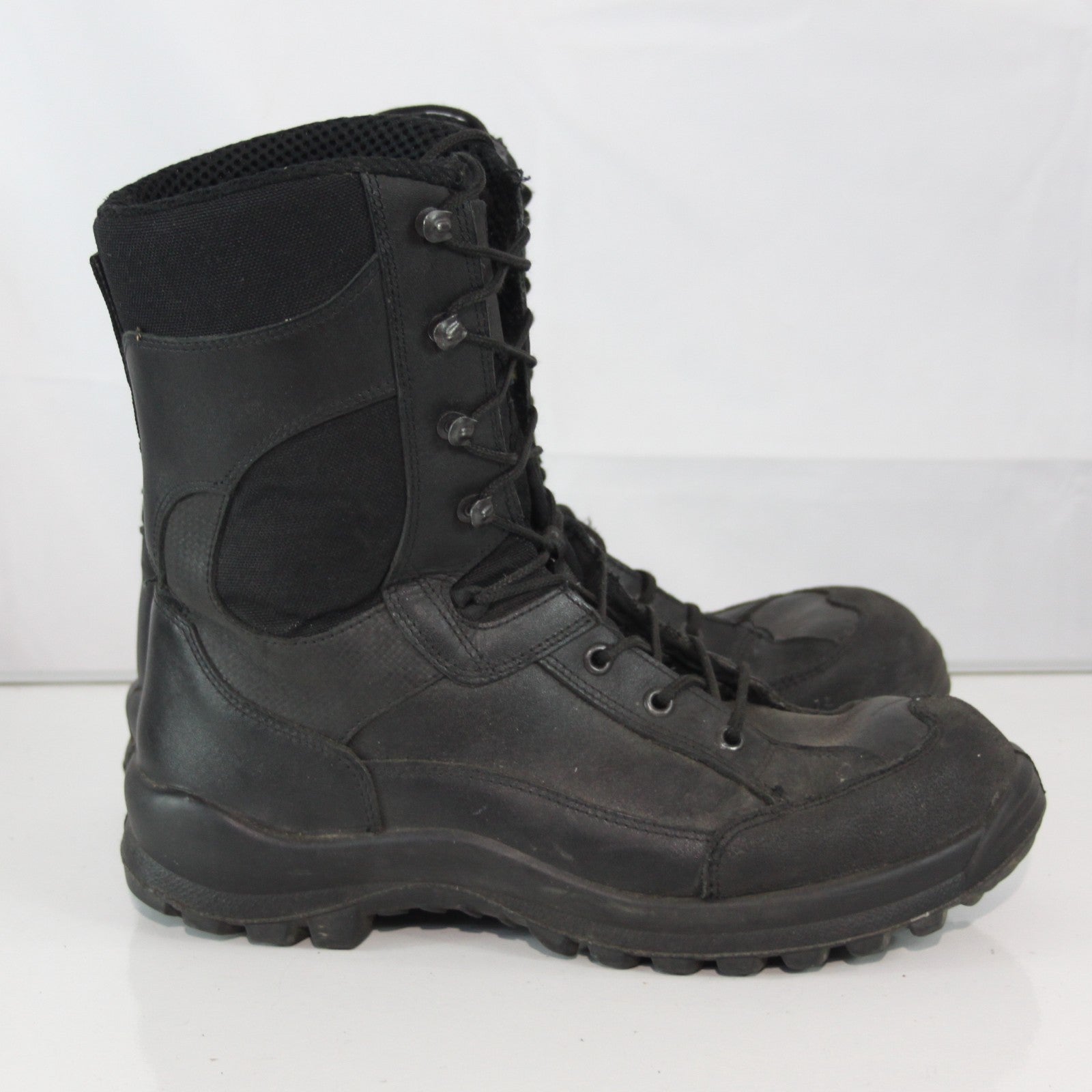 Austrian Army Black Jungle Boots LeatherLightweight Military Combat EU 43 (3582)