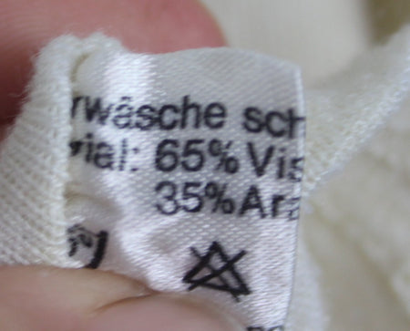 Genuine Surplus Austrian Aircrew Nomex Aramid Long Sleeve Thermal Top Cream 3786
