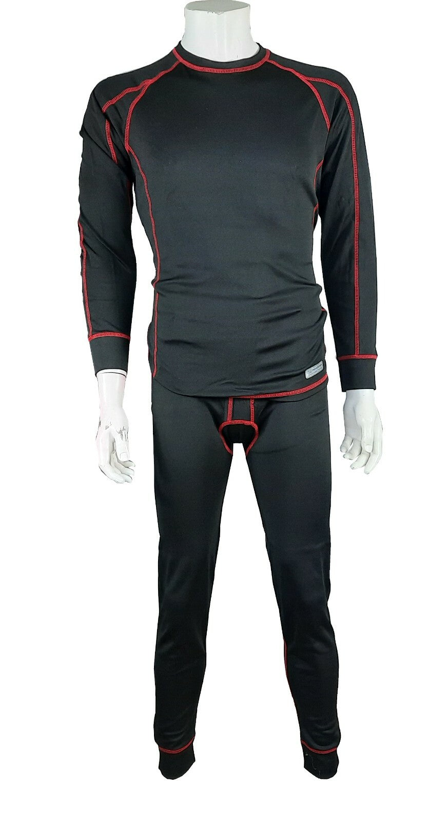 Highlander Pro 120 Base Layer Set Long Sleeve Top & Leggings Wicking Black