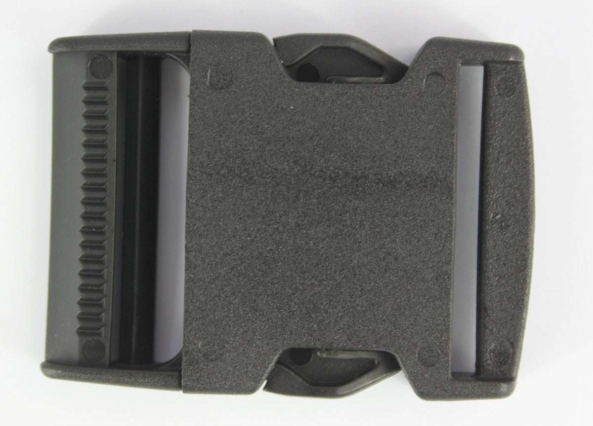 Side Release Buckles Black Plastic Clips Belts Rucksacks  Replacement All Sizes