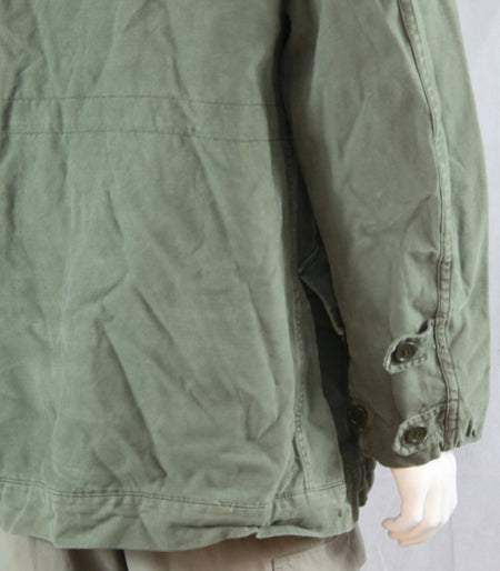 Genuine Surplus Dutch Canvas NATO Parka Vintage Olive Green Lined All Sizes