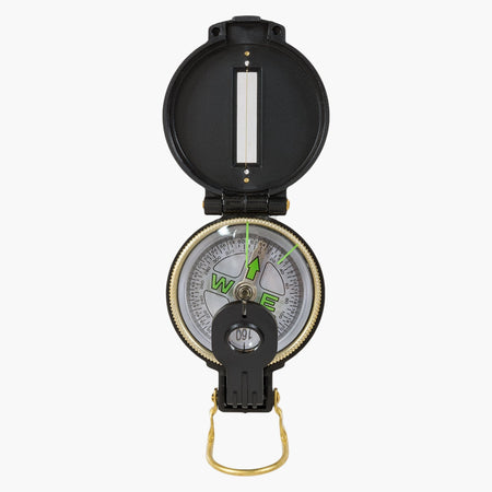 Highlander Military Style Folding Lensatic Compass