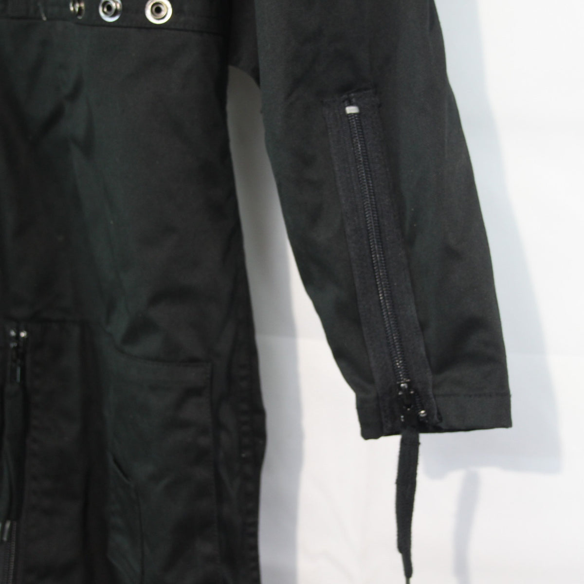 German Military Style Flight Suit Black Coverall Army Airforce 36" Chest (3999)