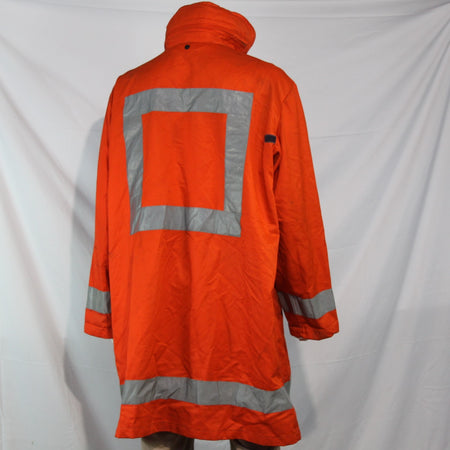 Genuine Surplus Military High Visibility Nomex Orange Coat Jacket G2 (3571)