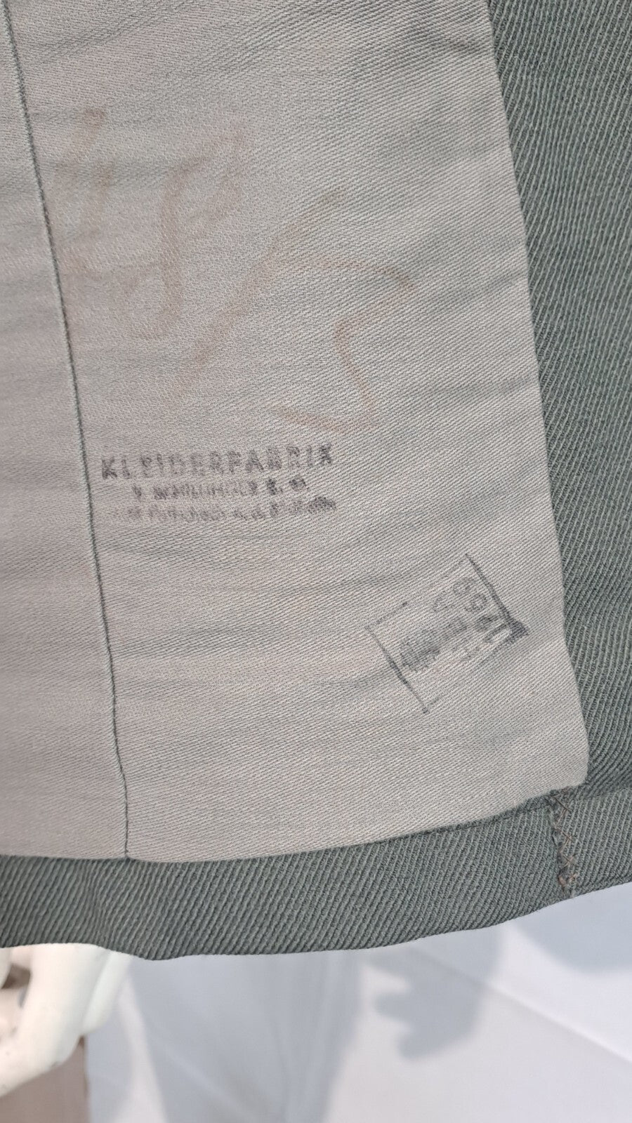 Genuine Surplus Austrian Army Dress Jacket Grey Uniform (138)