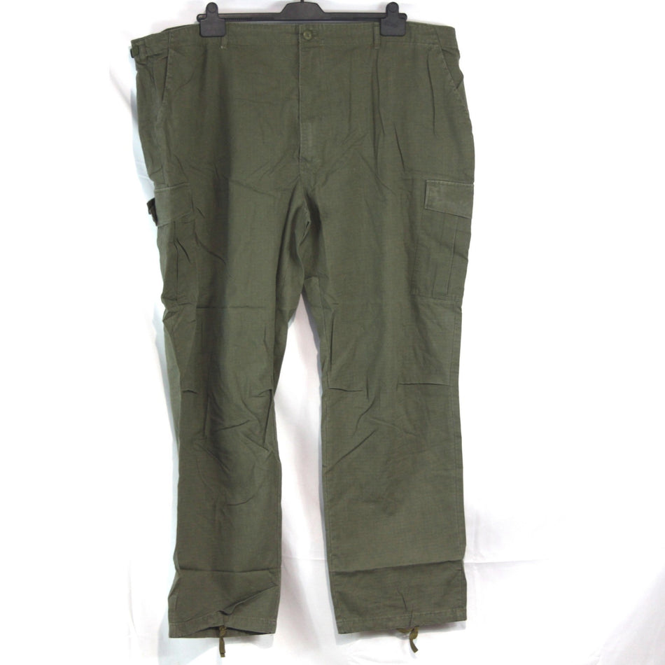 Fostex Military Style Stonewashed Combat trousers Olive 3XL 48-50"  (4042)
