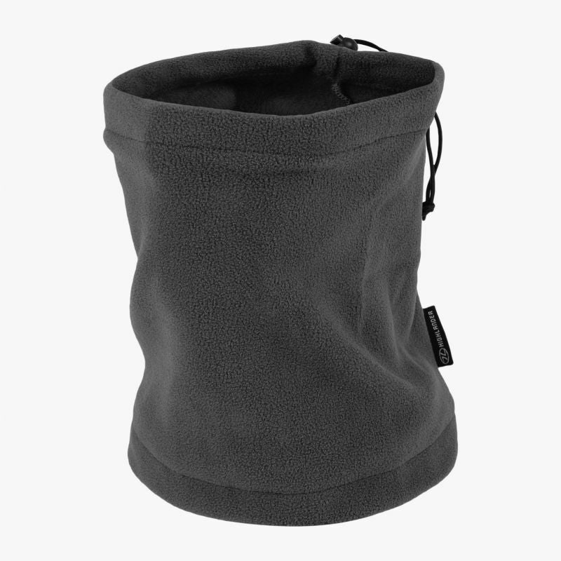 Highlander Thermal Polar Fleece Neck Warmer Gaiter Snood Scarf Black Olive