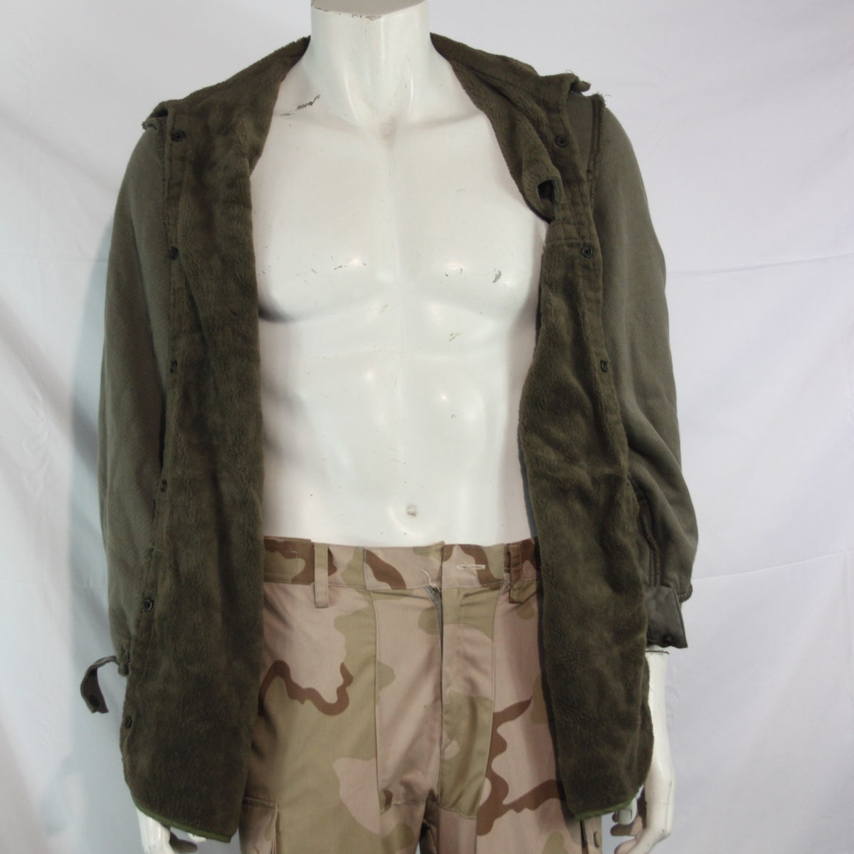 Genuine Surplus Dutch Army Parka Liner Military Thermal Warm Faux Fur (3715)