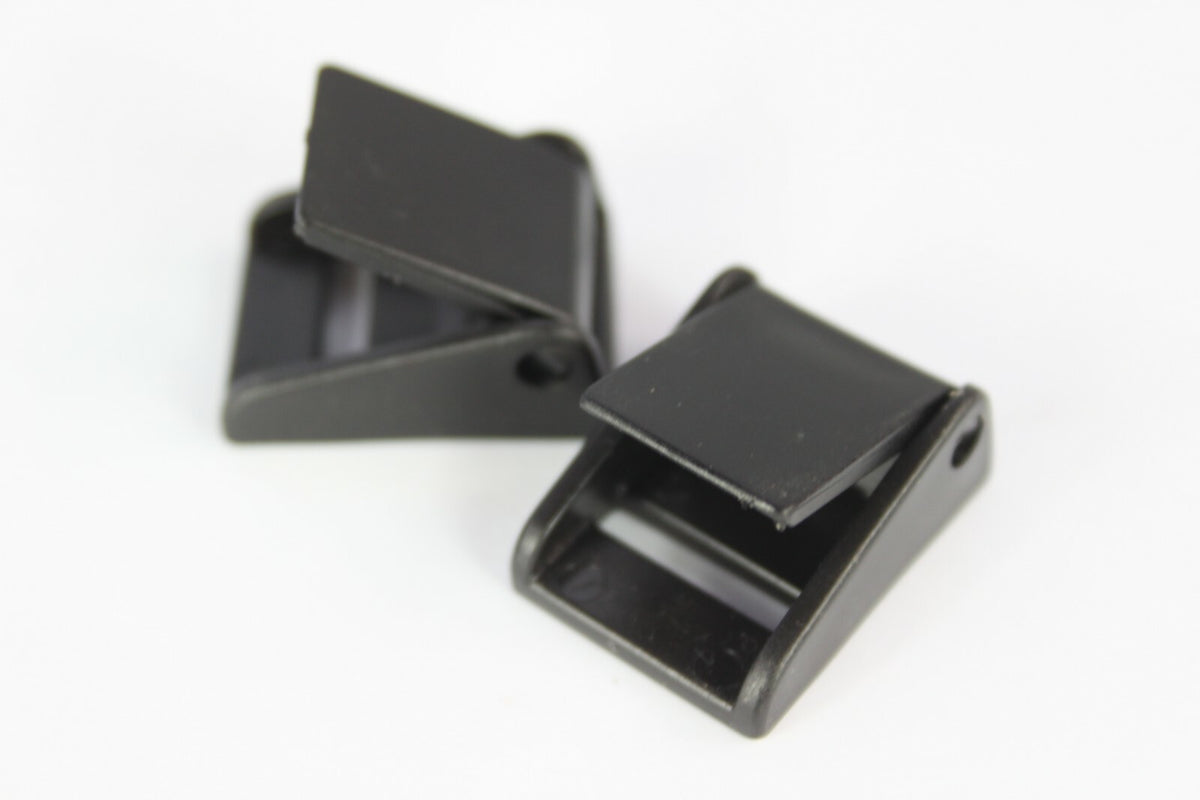 Cam Buckles Black Clip Plastic Waist Belt Rucksacks Straps Replacement 50mm