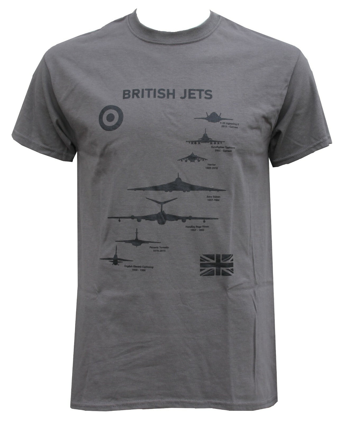 British RAF Jets Exclusive Printed T-Shirt Military Forces Tactical Aviation