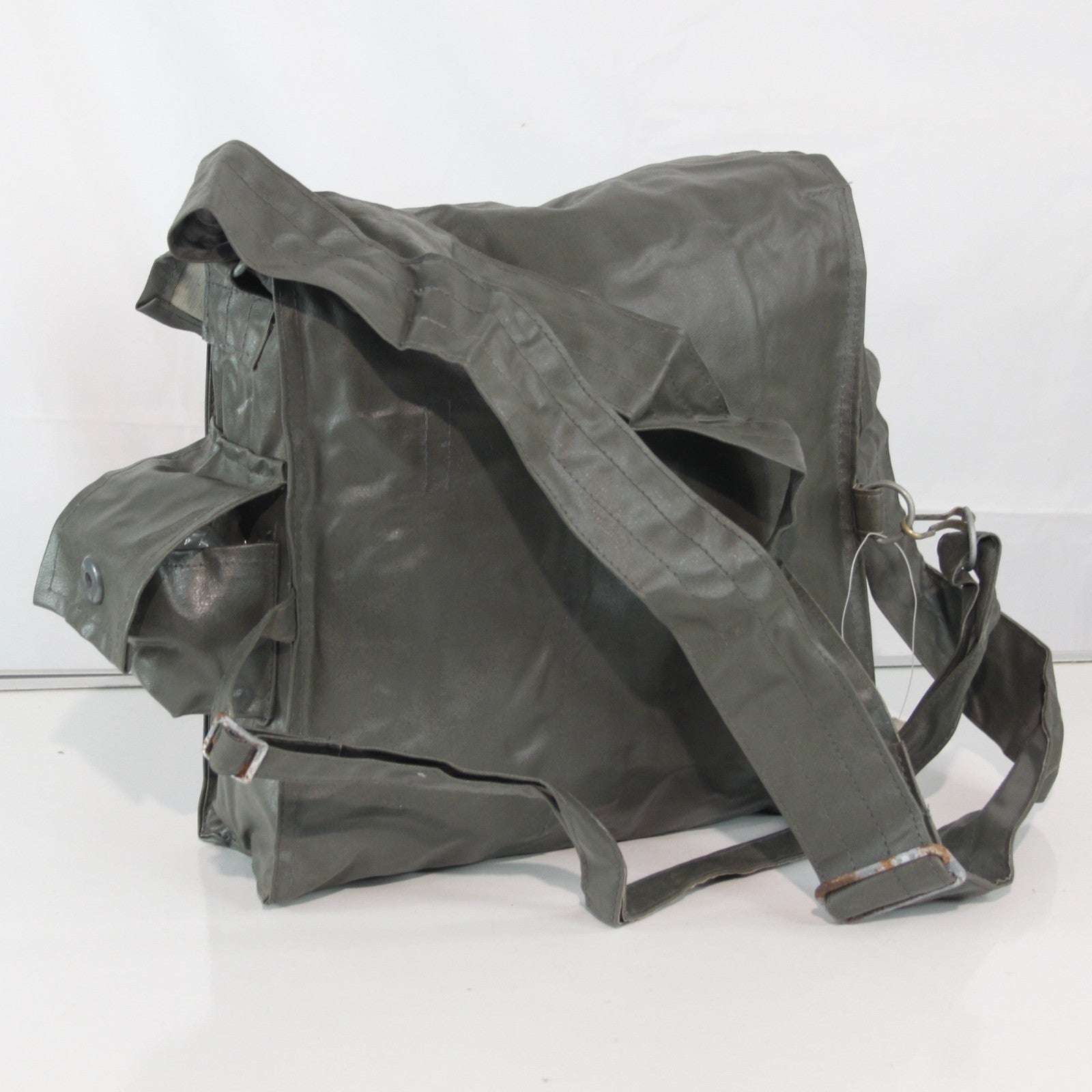 Genuine Surplus Hungarian Army Side Bag Waterproof Fabric PVC Small Bag (3755)