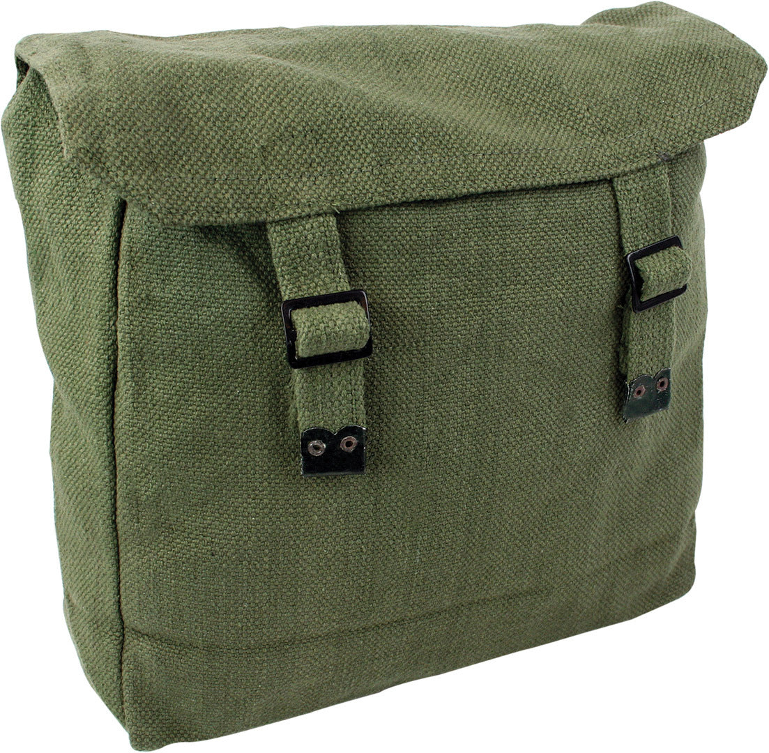 NEW Medium Cotton Army Style Canvas Vintage Satchel Backpack Haversack 
