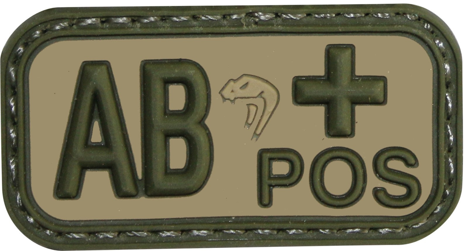 Old Style V Cam Blood Group Rubber Patches Viper Army RAF SAS Patch Badge