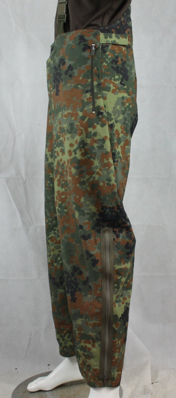 Genuine Surplus German Army flektarn Goretex Over Trousers Breathable Waterproof