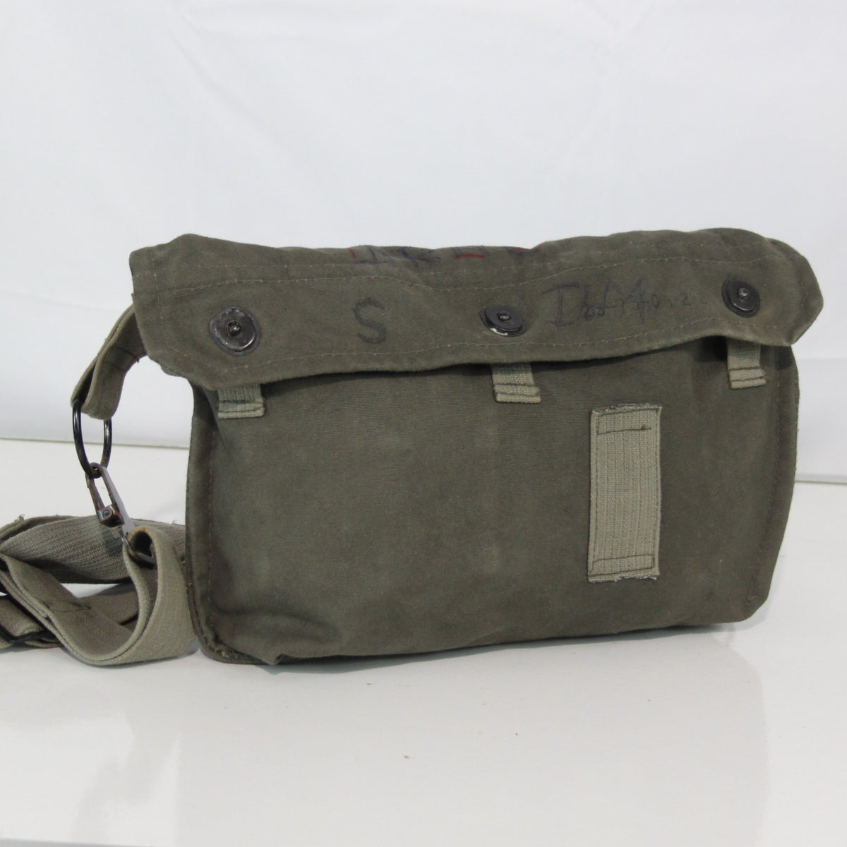 Genuine Surplus Vintage Russian Military Side Bag Canvas Modified Grade2 (3389)