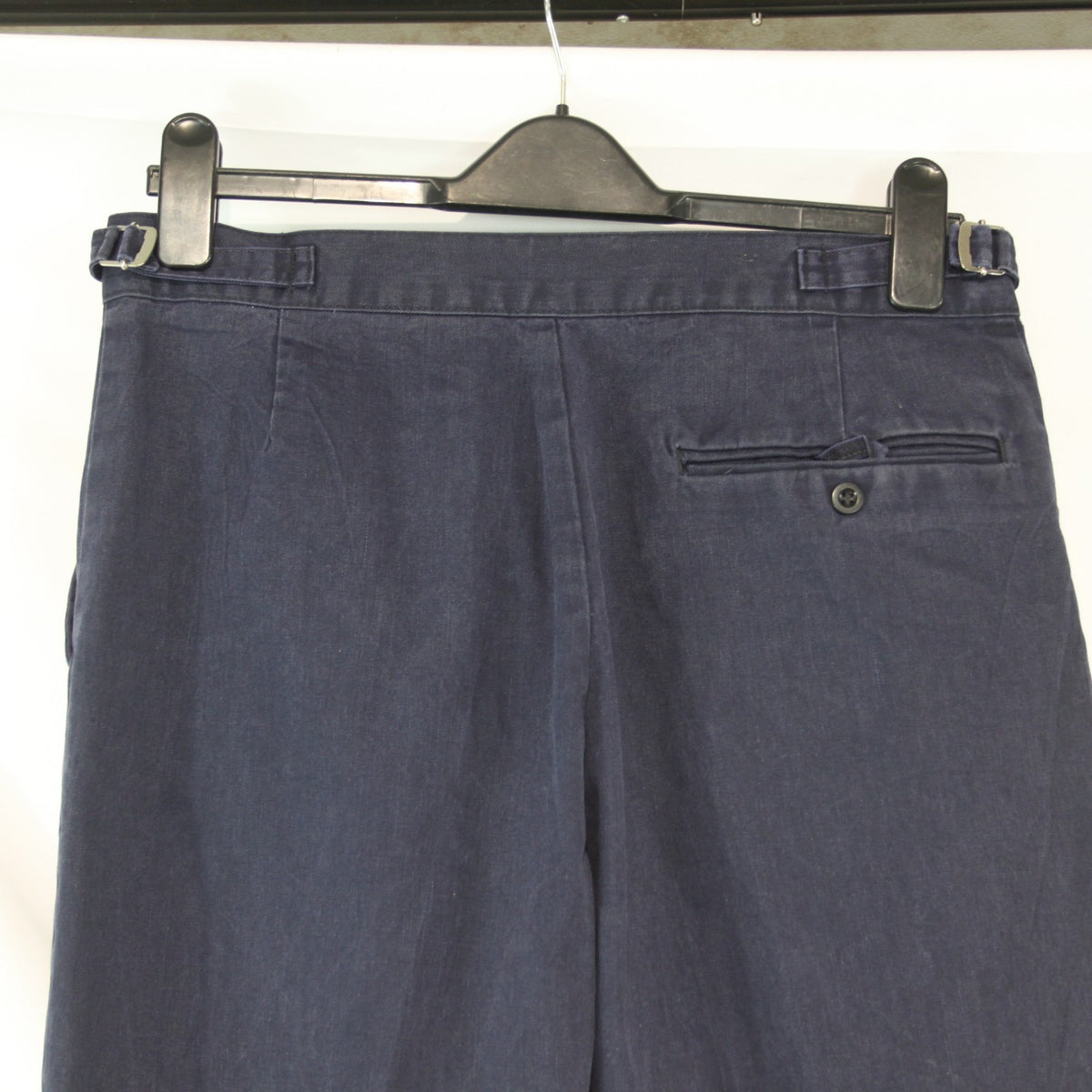 British Royal Navy Working Trousers Navy Blue Naval Genuine Surplus (4052)