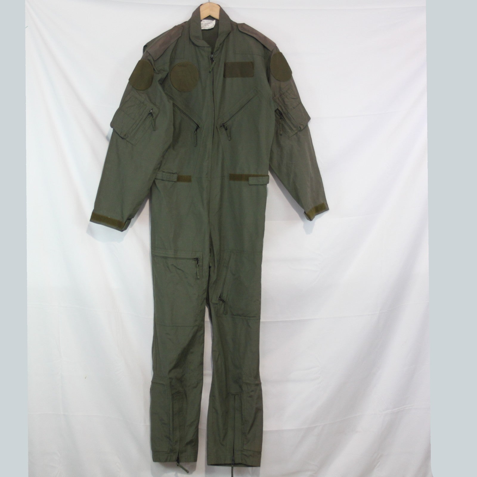 Military Style Flight Suit Overall Flying Suit Airforce Faded Olive 40" (3378)