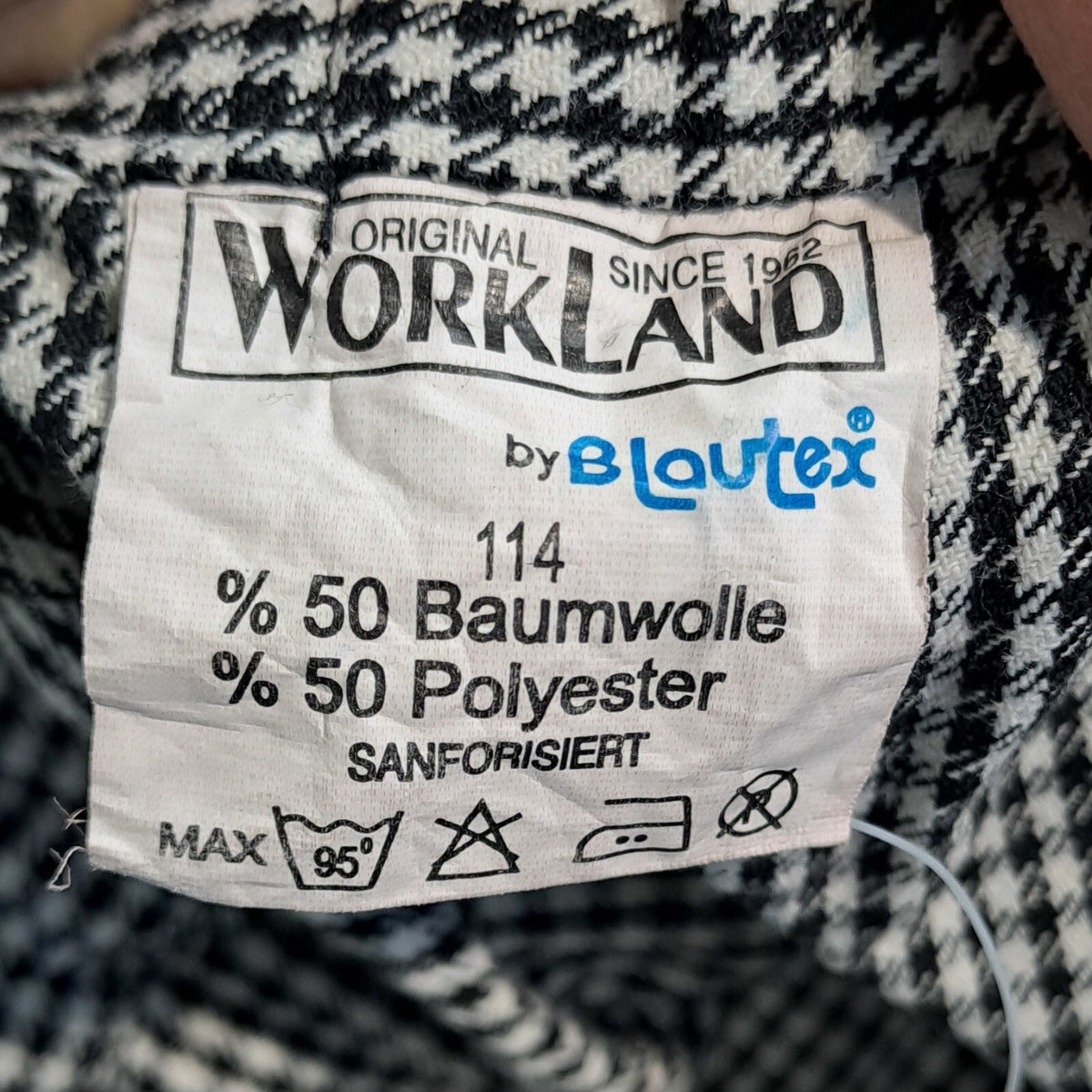 Genuine Surplus  Military Issue Chefs Trousers Black White Check Chef Cook (3143