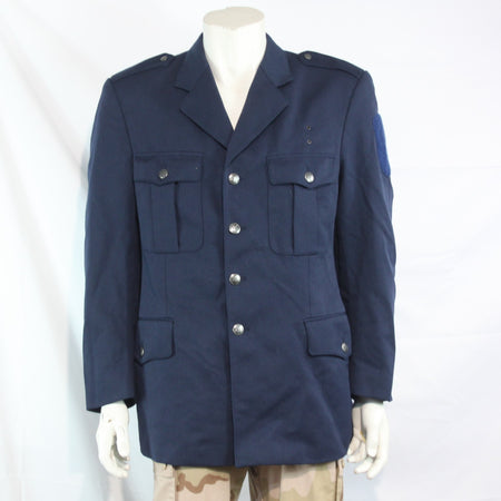 Vintage Yugoslavian Dress Jacket Navy Army Military Uniform 40" Chest (3811)