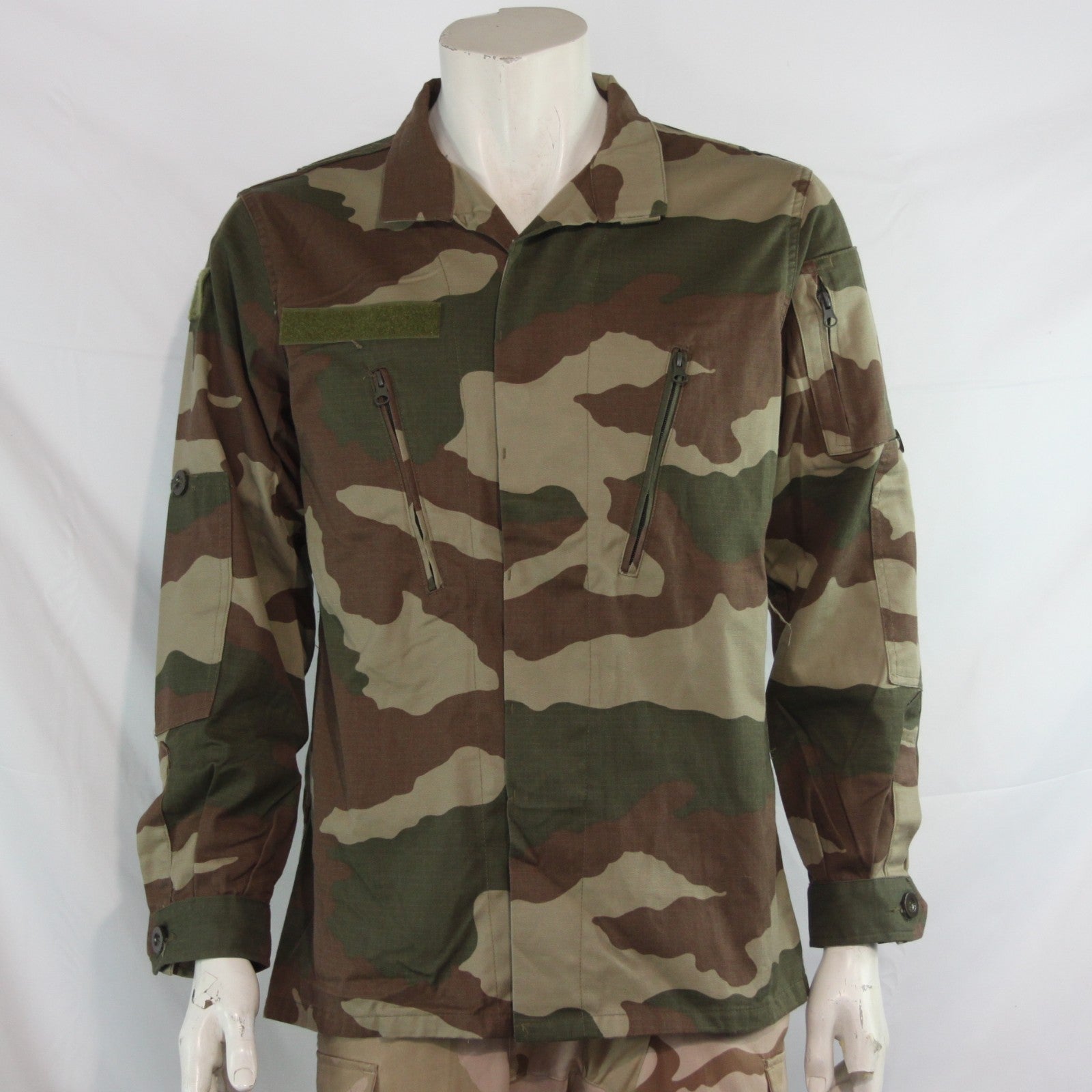 Turkish Army Shirt Beige Brown Camouflage Genuine Surplus (4319)