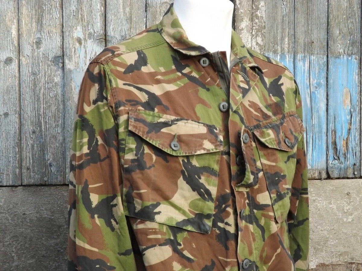 Genuine Surplus British Soldier 95 DPM Camouflage Shirt Army Forces Military G1