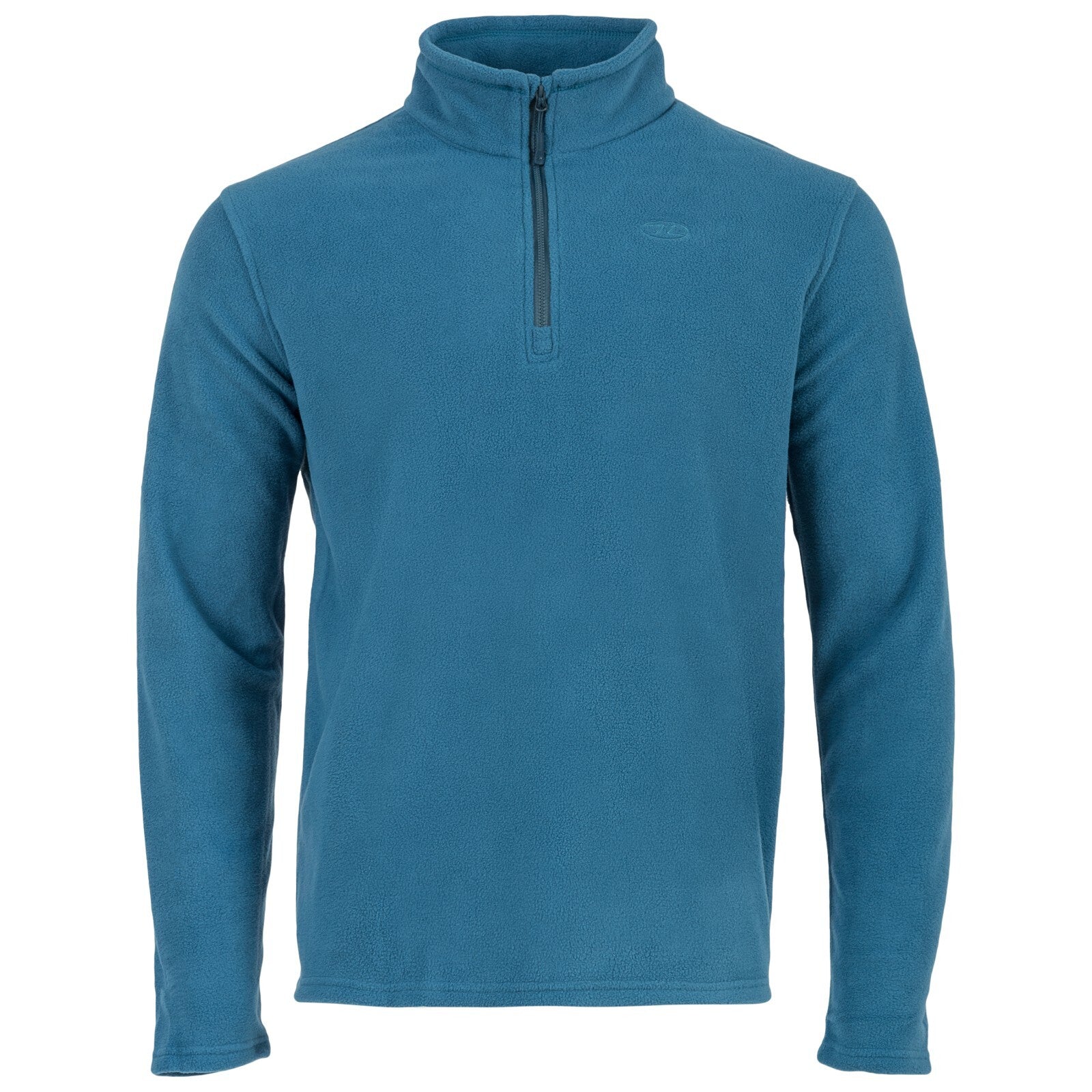 Highlander Ember Zip Neck Fleece Pullover Top Sweater Slim Fit All Colours