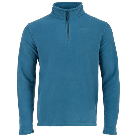 Highlander Ember Zip Neck Fleece Pullover Top Sweater Slim Fit All Colours