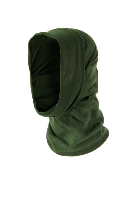 Highlander Headover Fleece Neck Edge Snood  Stretch Head or Face covering 5 Way