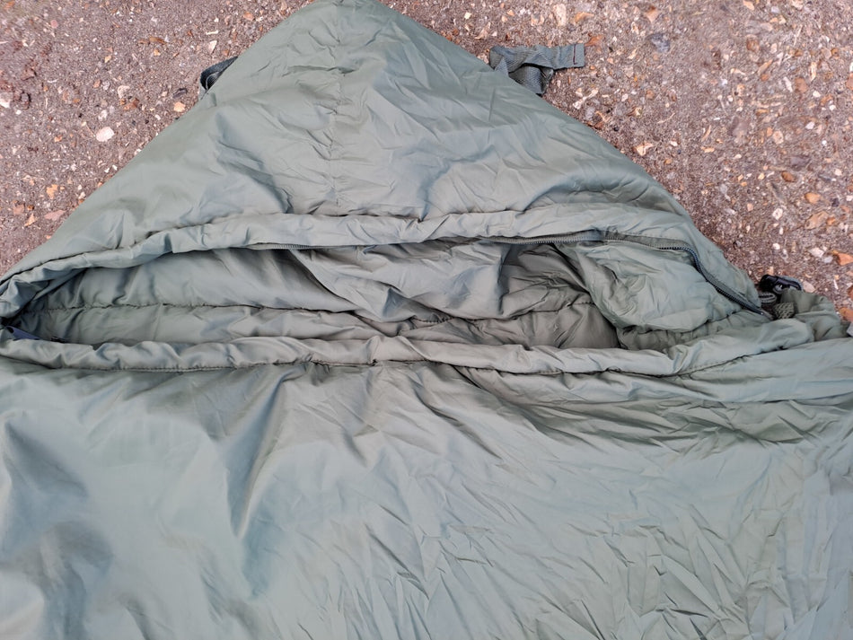 Genuine Surplus Spanish Military Sleeping Bag Lightweight 2 Season (2556)