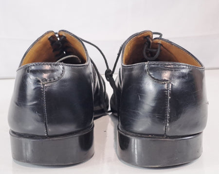 Genuine Surplus British RAF Mens Parade Shoes Formal Shoes Black Leather Grade 2