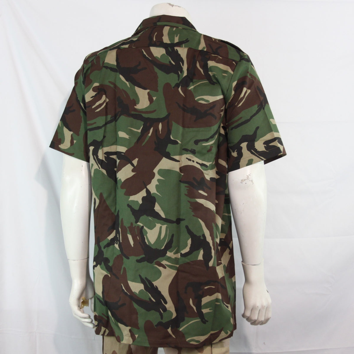 Botswana Army Camouflage Shirt Genuine Surplus Short Sleeve Large (4438)