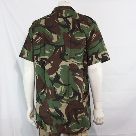 Botswana Army Camouflage Shirt Genuine Surplus Short Sleeve Large (4438)