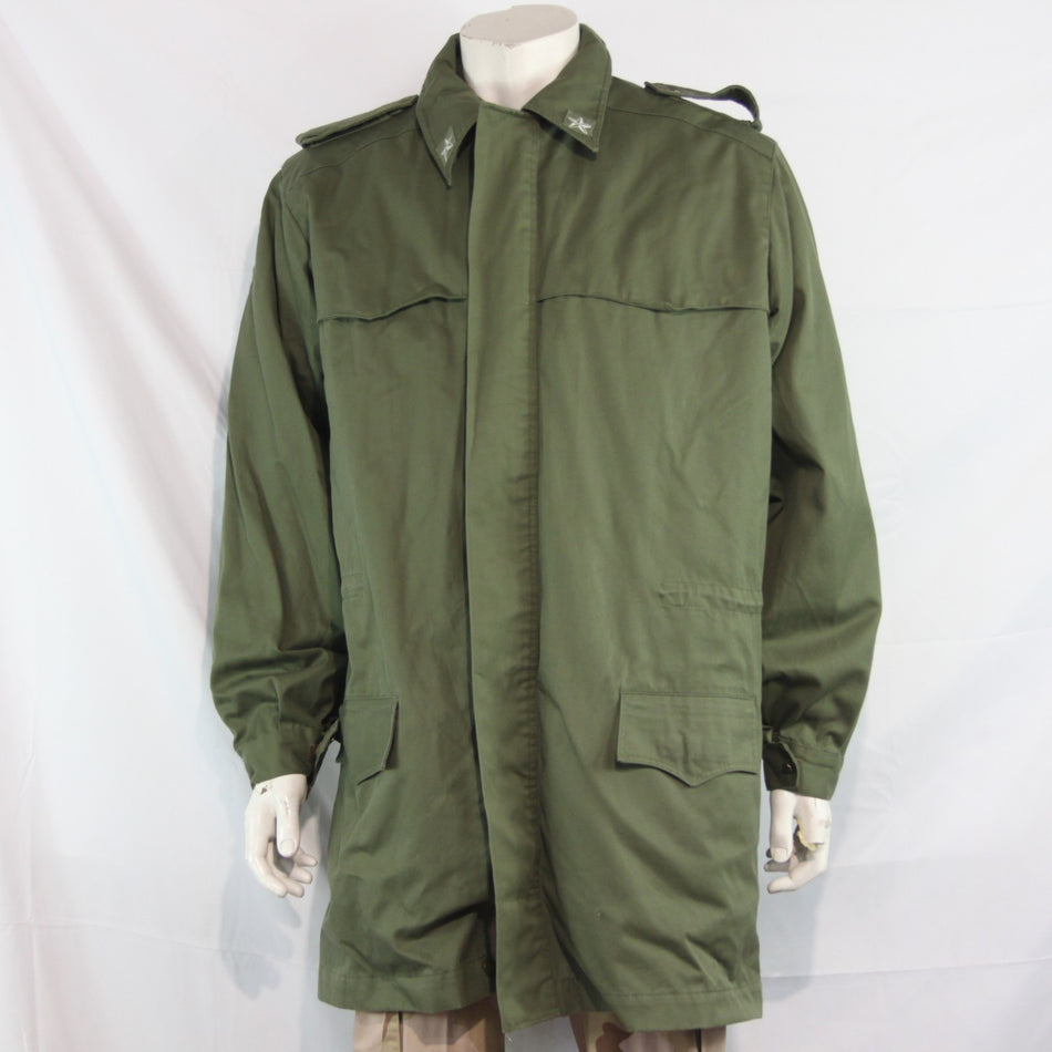 Italian Army Parka and Liner Genuine Surplus Warm Coat 42" Chest Olive  (4301)