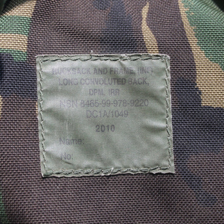 Genuine Surplus British Army Long Back Convoluted Bergen Rucksack DPM (3812)